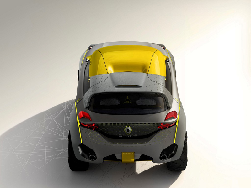 Illustration for article titled New cool car carries a drone for terrain reconnoissance